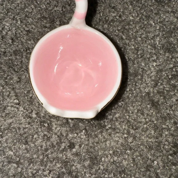 White and Pink Cat Decor Accent - Picture 2 of 3